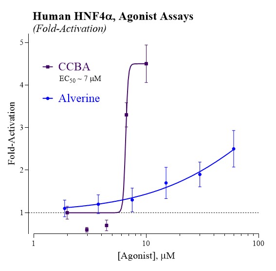HNF4 Human Agonist Graph